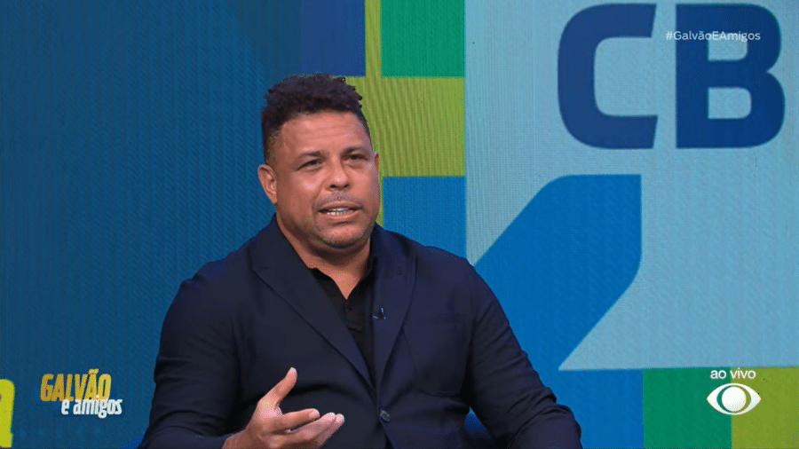 Ronaldo Fenômeno, entrevistado do programa Galvão e Amigos, da TV Bandeirantes Ronaldo Fenômeno, entrevistado do programa Galvão e Amigos, da TV Bandeirantes