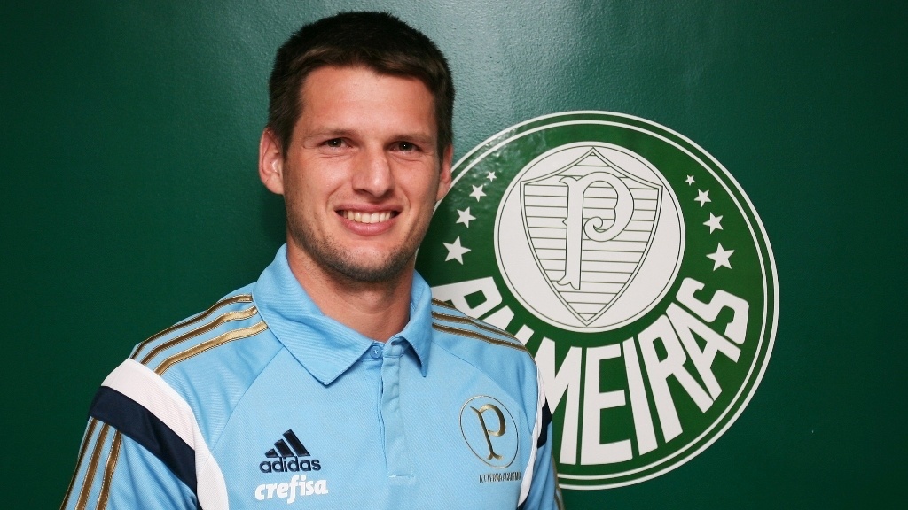 Vagner, novo goleiro do Palmeiras - Fabio Menotti/Ag. Palmeiras/Divulgação