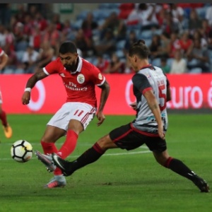 Gabigol no Benfica - Reprodução/Twitter - Reprodução/Twitter