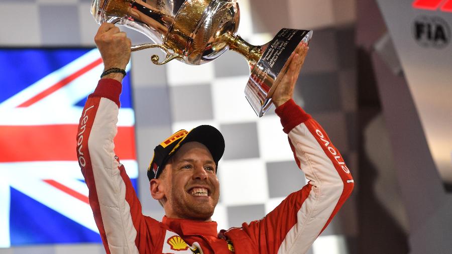 Sebastian Vettel venceu de ponta a ponta o GP do Bahrein - AFP PHOTO / Andrej ISAKOVIC