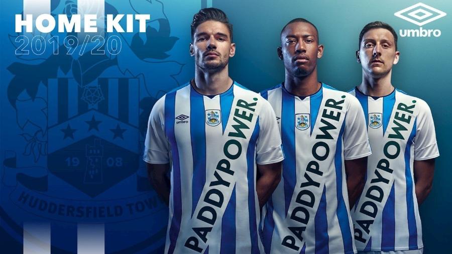 Imprensa cogita veto a novo uniforme do Huddersfield Town por violar diretriz da FA - Huddersfield Town AFC/Divulgação