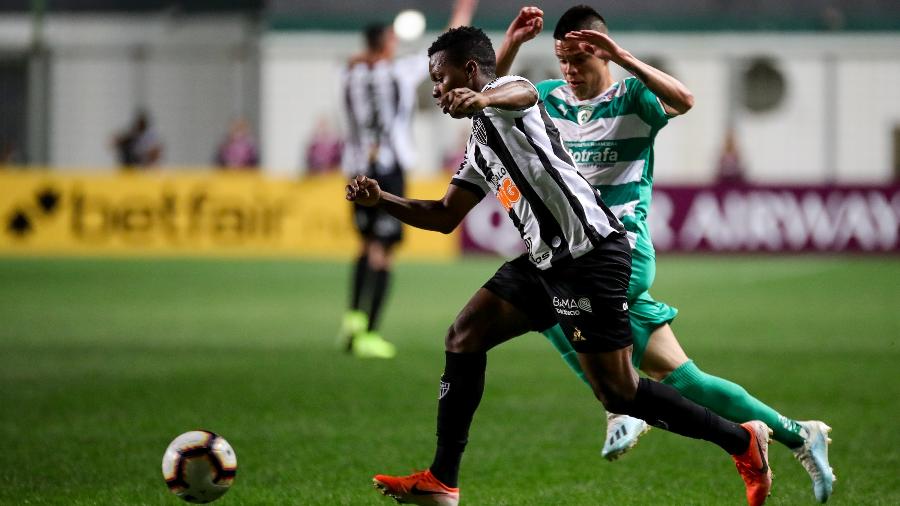 Jogadores disputam bola durante Atlético-MG x La Equidad - Bruno Cantini / Atletico