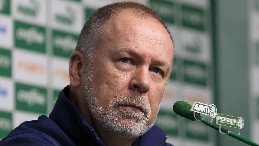 Mano Menezes é o atual comandante do Palmeiras e enfrentará o Cruzeiro no sábado - Cesar Greco/Ag. Palmeiras/Divulgação