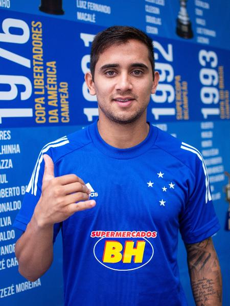 Meia Everton Felipe, do Cruzeiro, que vai disputar a Série B do campeonato brasileiro - Cruzeiro/Divulgação