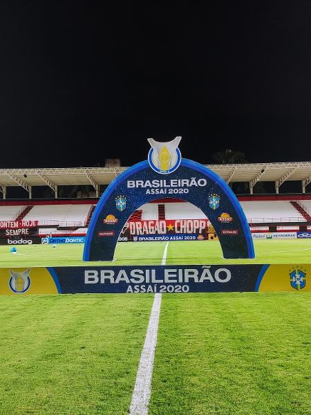 Estádio Antônio Accioly minutos antes da partida entre Atlético-GO e Goiás, válida pelo Brasileirão 2020 - Divulgação/ACG