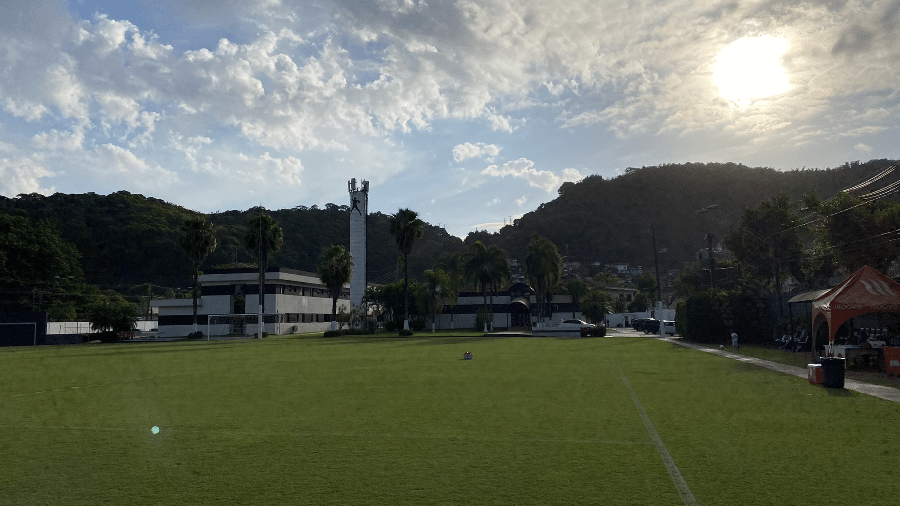 CT Rei Pelé, centro de treinamento do Santos - Reprodução/Twitter/Santos