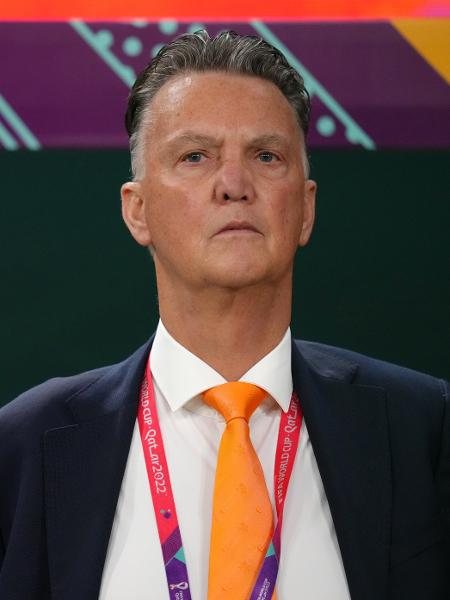 Louis Van Gaal, técnico da Holanda, durante partida contra os Estados Unidos. - Nick Potts - PA Images/PA Images via Getty Images
