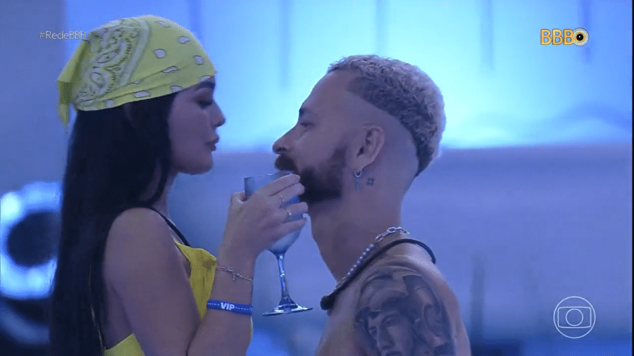 Fred e Larissa estão vivendo um affair no BBB 23 - Reprodução/TV Globo