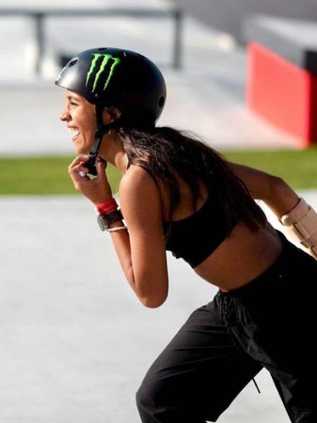 Rayssa Leal conquista o título mundial de skate street do World Skate em Sharjah - Reprodução/Time Brasil