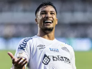 Palmeiras faz proposta por Marcos Leonardo, atacante do Santos