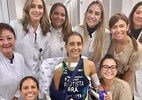 Triatleta Luisa Baptista começa reabilitação e aguarda prótese no quadril - Divulgação/Time Brasil