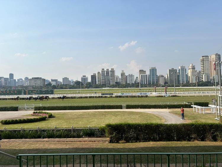 Corrida no Jockey Club em So Paulo, em 2024