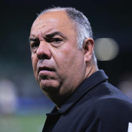 Marcos Braz durante jogo do Flamengo