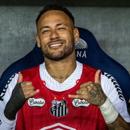 Neymar, em Fluminense x Santos Neymar, em Fluminense x Santos
