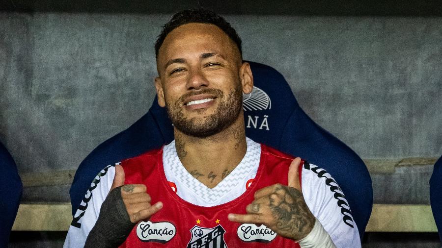 Neymar, em Fluminense x Santos Neymar, em Fluminense x Santos