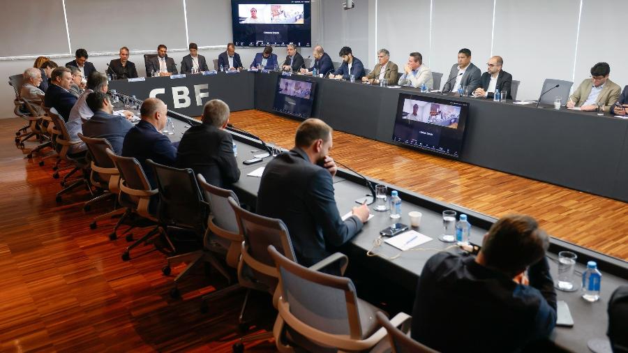 Reunião na CBF com os clubes da Série B Reunião na CBF com os clubes da Série B
