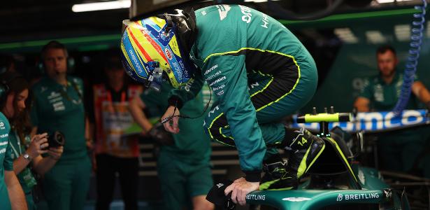 Como problema em assento fez Alonso pilotar com uma mão no GP do Canadá