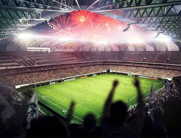 O projeto para o novo estádio do Atlético-MG - Futebol 