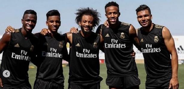 Éder Militão Posta Foto Dos Brasileiros Do Real Madrid - 02/08/2019 ...