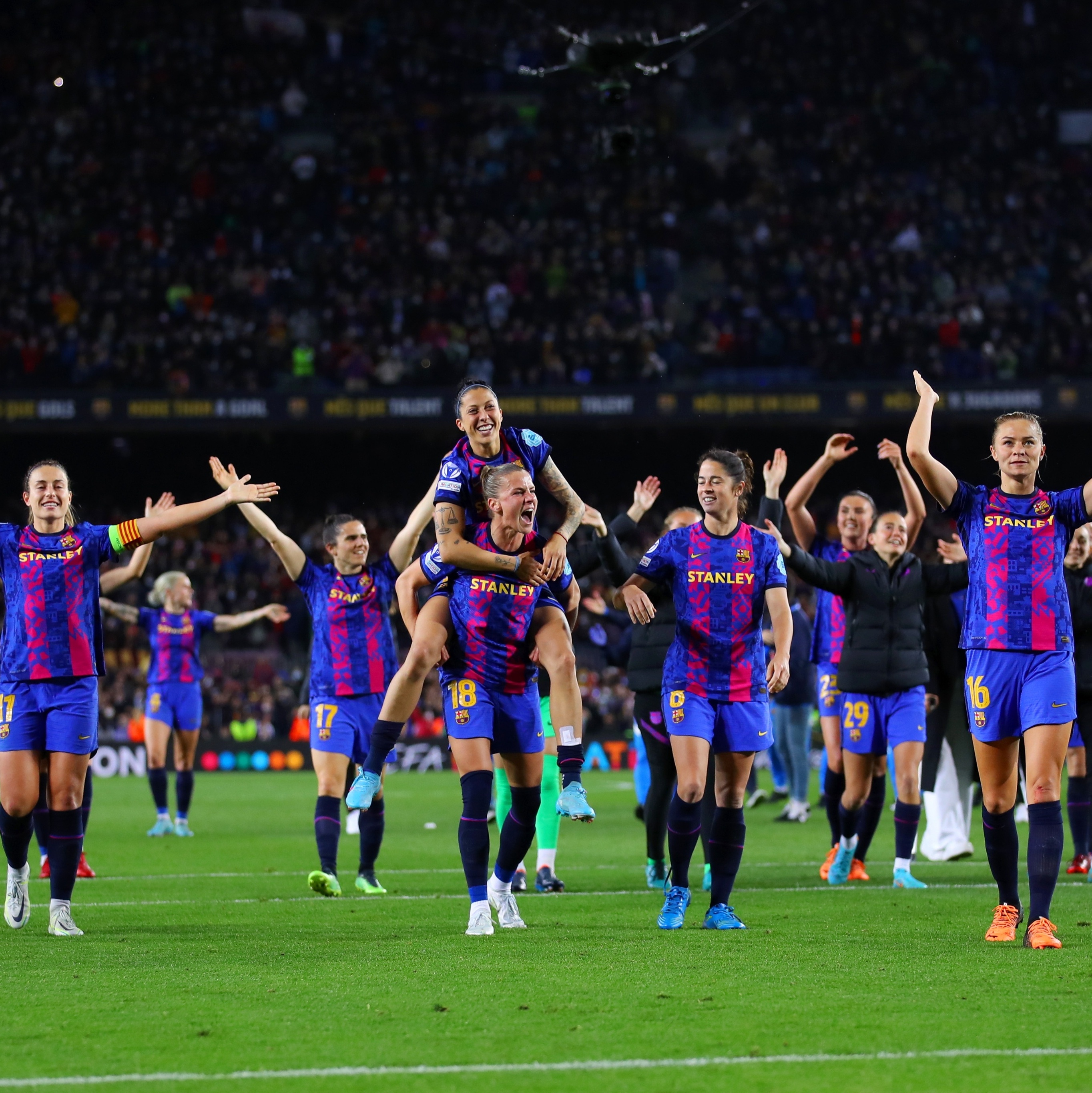 Barcelona feminino faz história ao alcançar 50 vitórias seguidas