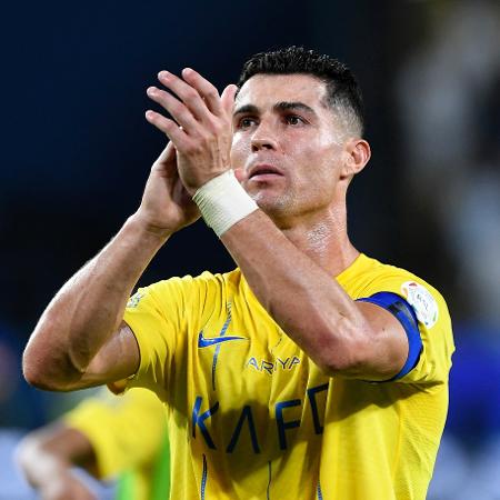 Cristiano Ronaldo, do Al-Nassr, após partida contra o Al-Hilal