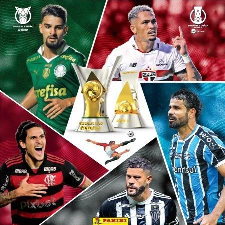 Panini lança álbum do Brasileirão 2024 - Divulgação/Panini