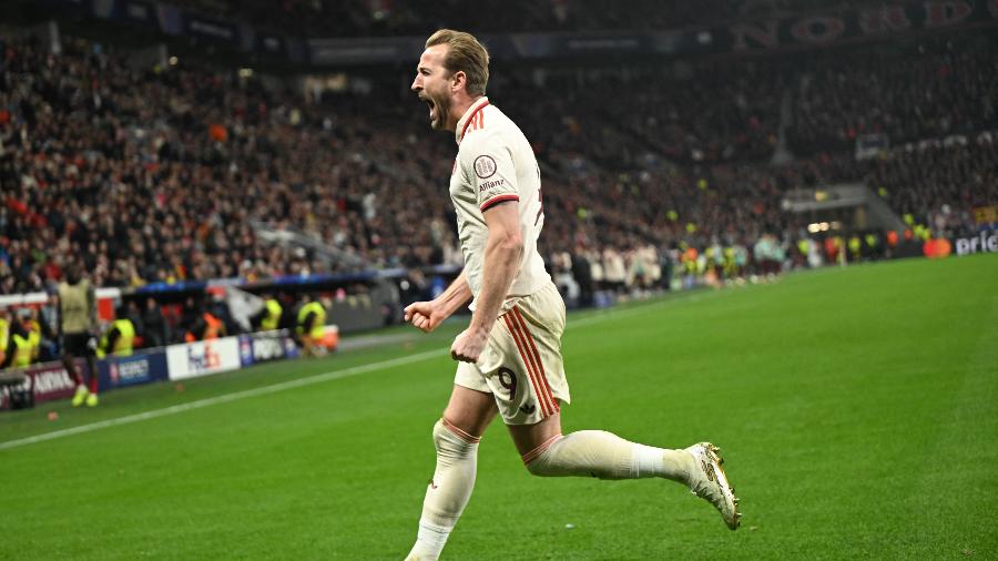 Harry Kane é um dos destaques do Bayern de Munique - INA FASSBENDER / AFP