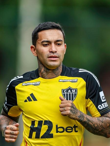 Dudu treinando com o Atlético-MG Dudu treinando com o Atlético-MG