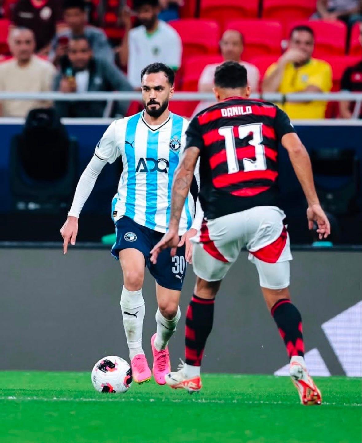Mostafa 'Zico' atua no Pyramids e perdeu para o Flamengo na semifinal da Copa Intercontinental de 2025 - undefined