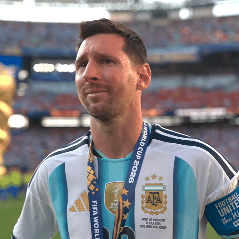 Messi chora em campo após vice da Argentina e provável última Copa do Mundo