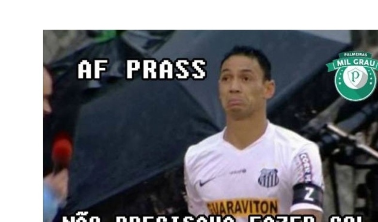 Ricardo Oliveira não escapa de zoações após título do Palmeiras; veja memes - Reprodução