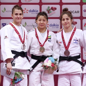 Stefannie venceu o Grand Slam de Baku, no Azerbaijão, e o Grand Prix de Tbilisi, na Geórgia - Gabriela Sabau/FIJ - Gabriela Sabau/FIJ