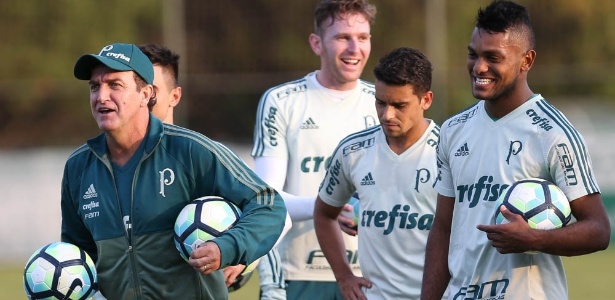 Cuca ainda quer achar alguém para fazer sombra em Borja no ataque palmeirense - Cesar Greco/Ag. Palmeiras