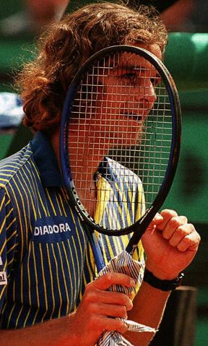 Gustavo Kuerten em Roland Garros em 1997