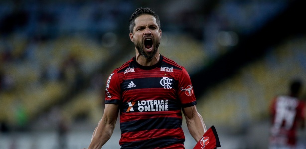 O meia Diego volta ao time do Flamengo e segue na mira do Santos  - Luciano Belford/AGIF