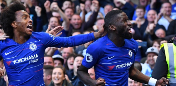 Willian e Rudiger - Dylan Martinez/Reuters - Dylan Martinez/Reuters