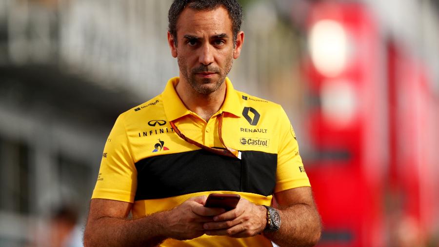 Chefe da equipe Renault, Cyril Abiteboul - Dan Istitene/Getty Images
