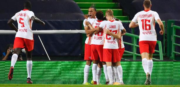 O RB Leipzig venceu o Atlético com um gol no final e enfrenta o PSG de Neymar na semifinal