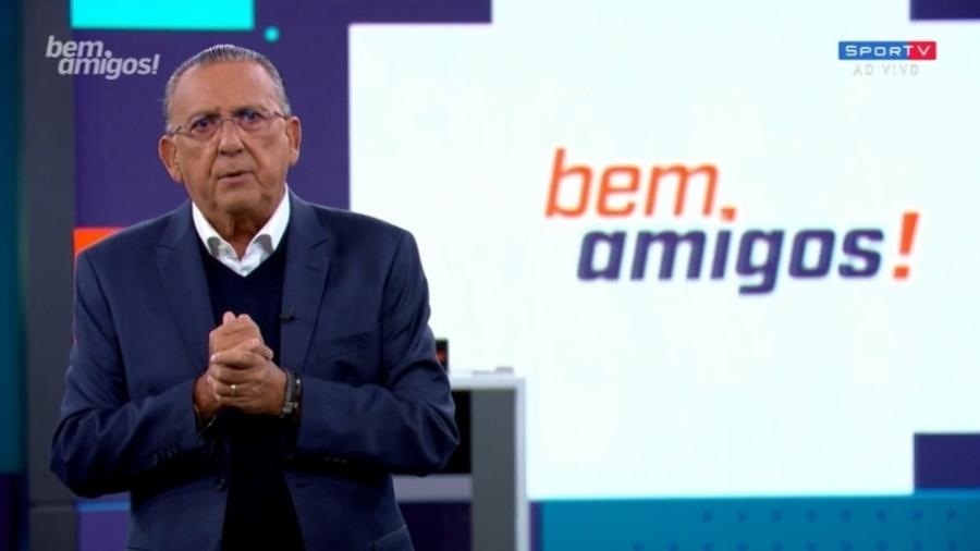 Galvão Bueno critica realização da Copa América no Brasil - Reprodução/SporTV