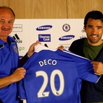 Felipão na apresentação de Deco no Chelsea - undefined