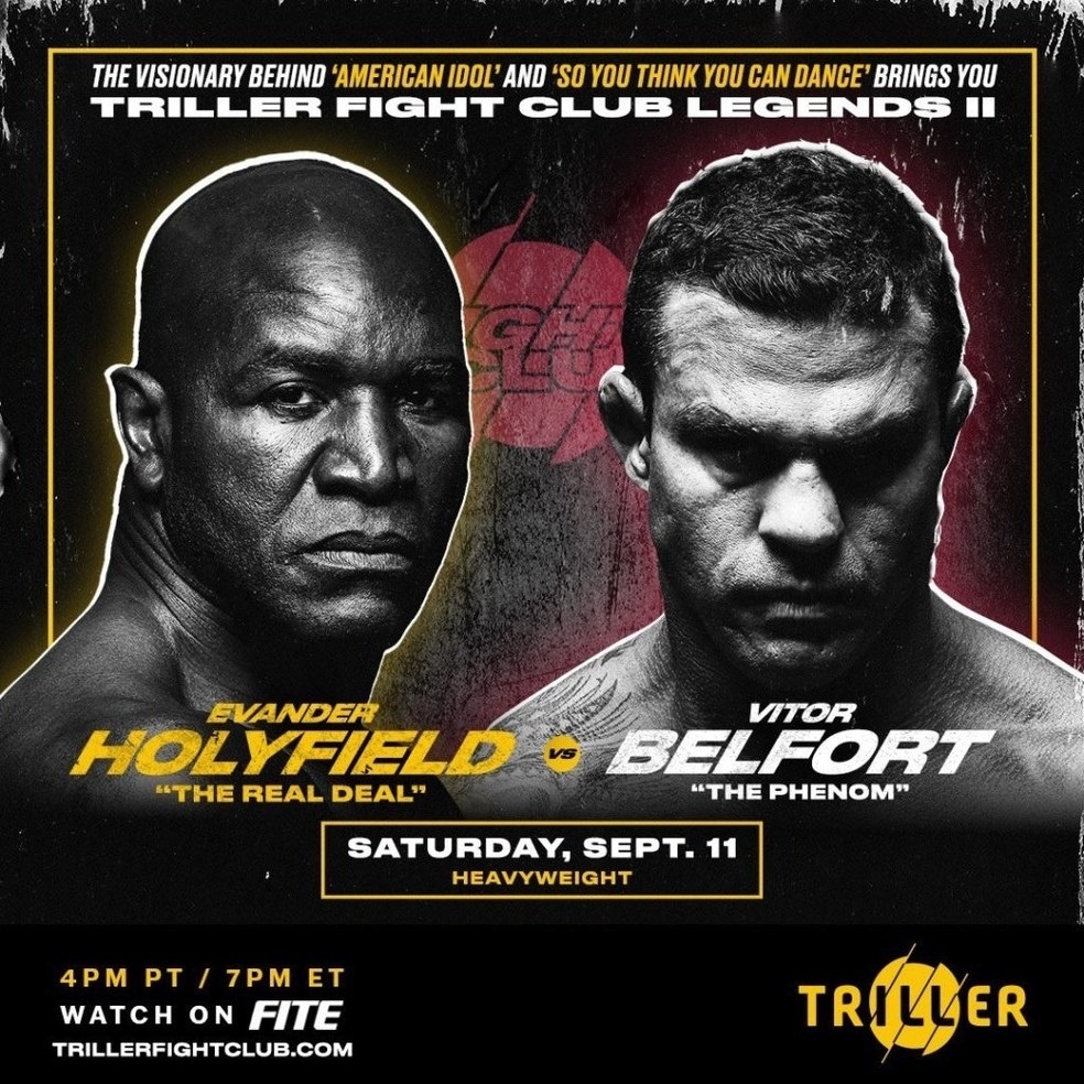 Luta De Holyfield Luta entre Holyfield e Belfort será nas regras do boxe profissional