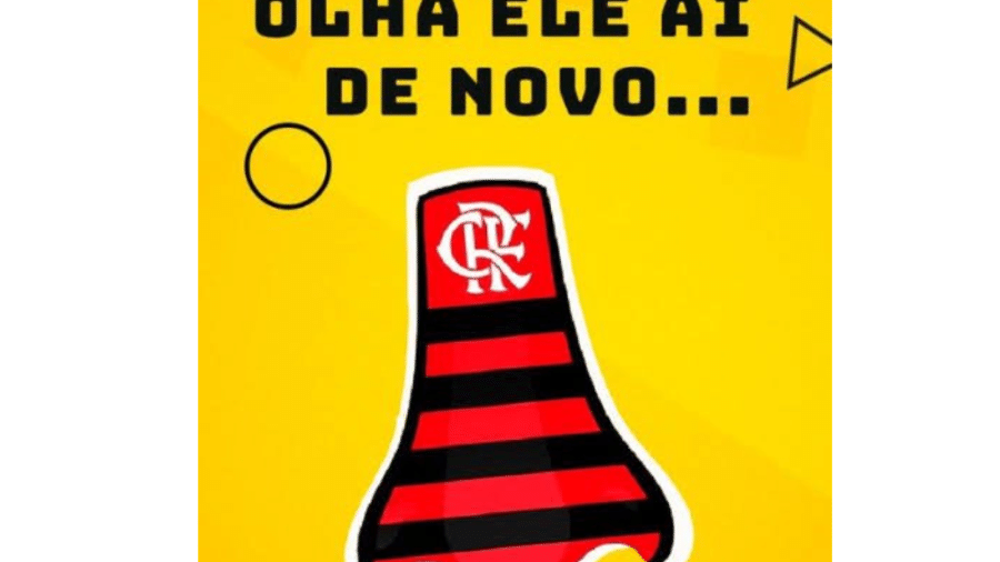 Volta do "cheirinho"? Torcedores provocam Flamengo após eliminação - Twitter