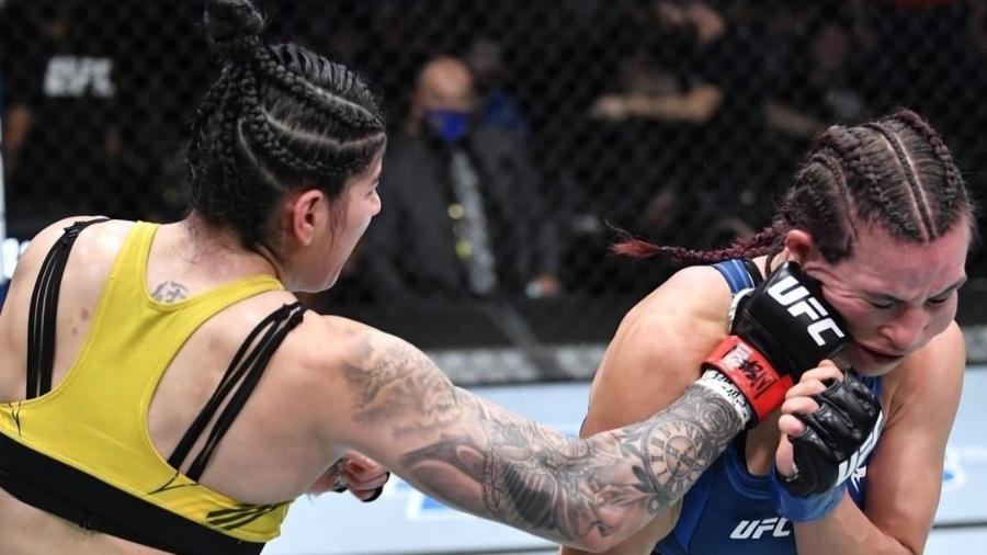 Ketlen Vieira vence ex-campeã Miesha Tate no UFC Vegas 43 - Reprodução/Instagram