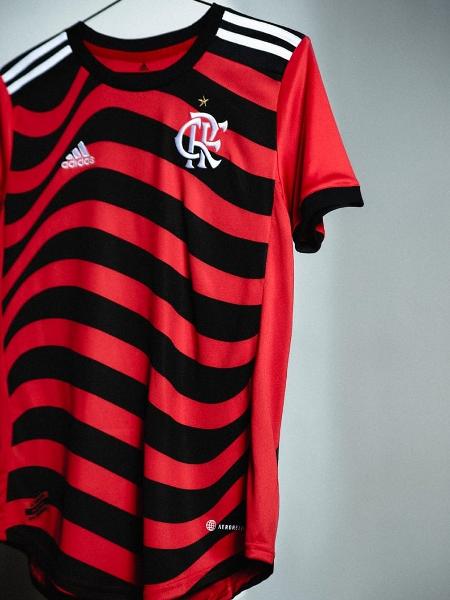 Adidas lança camisa 3 do Flamengo para a temporada 2022 - Divulgação Adidas