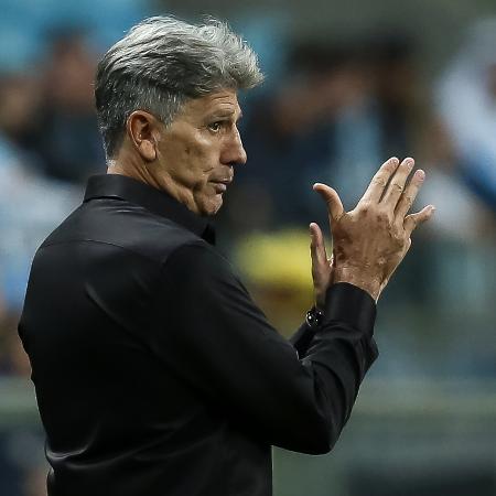 Renato Gaúcho, técnico do Grêmio, durante jogo contra o CSA - Pedro H. Tesch/AGIF