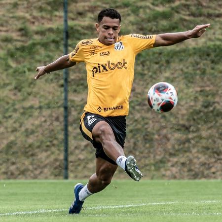 Sandry, volante do Santos - Ivan Storti/Santos FC