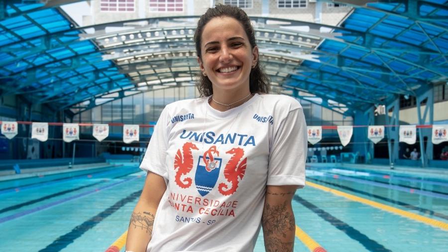 Gabi Roncatto, nadadora da Unisanta - Ivan Storti/Unisanta