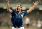 Artilheiro improvável: Quem foi Totò Schillaci, o craque da Copa de 1990 - Ross Kinnaird/Getty