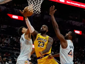 Super-rodada da NBA: Lakers e Nuggets vencem em noite com 14 jogos