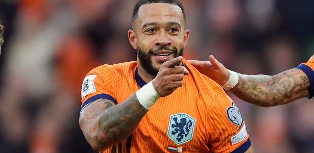 Memphis Depay se torna o maior artilheiro da história da seleção holandesa